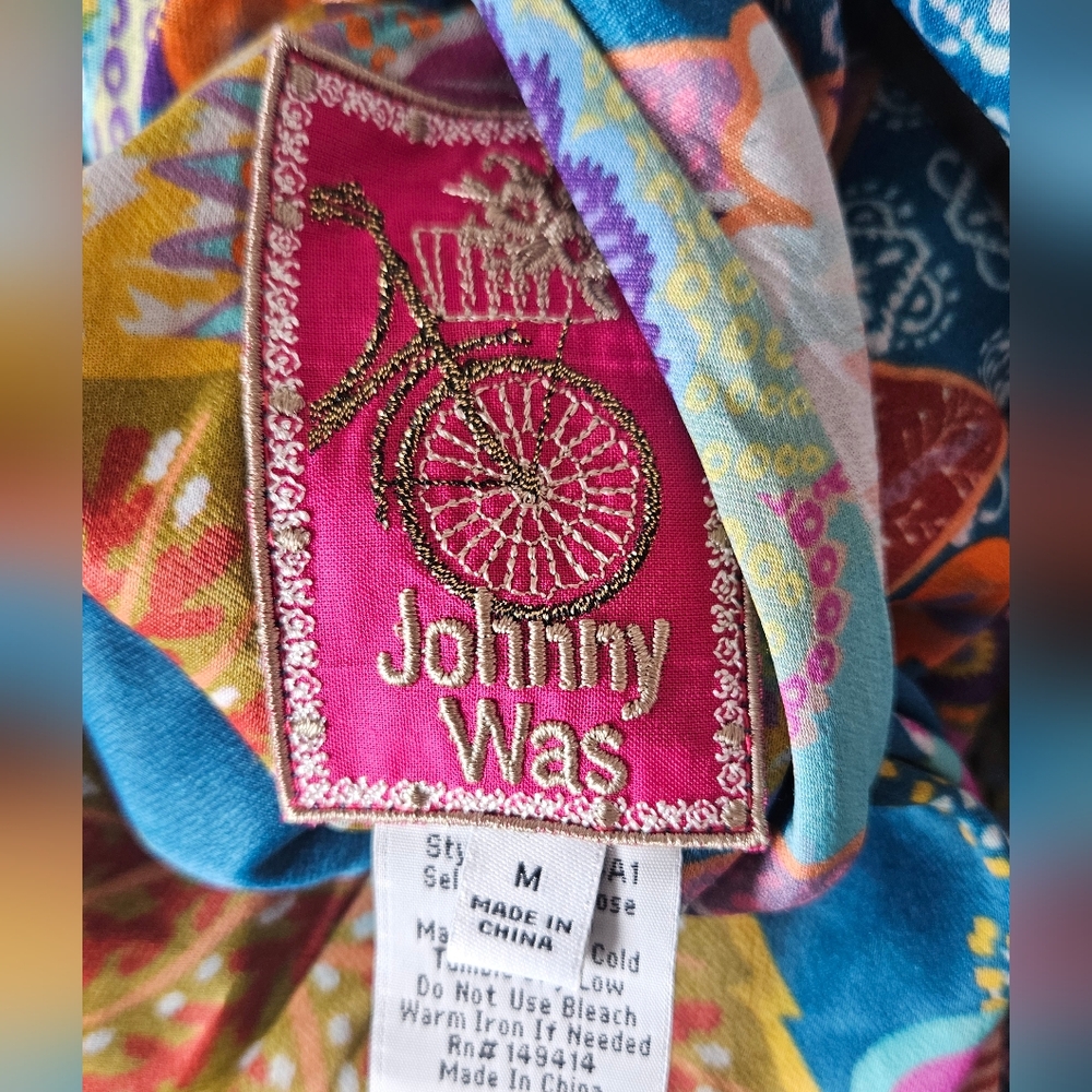 Johnny Was LAPHAM RYDER COAT Boho Duster Reversible - Picture 6 of 10